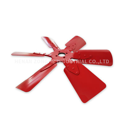 Quạt tản nhiệt động cơ 6BT Diese Cánh quạt làm mát bằng kim loại 4931786 Bộ phận