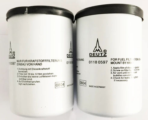 Bộ lọc nhiên liệu máy phát điện Diesel OEM BF4M 21492771 01180597 Bộ phận