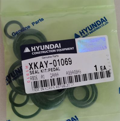 Phụ tùng máy đào động cơ R140LC9 Bộ vòng đệm chữ O màu đen XKAY-00667