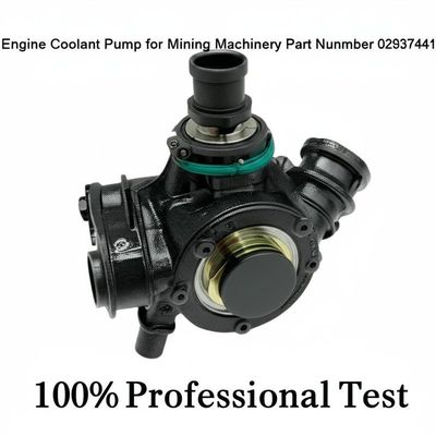 Bơm nước làm mát động cơ hàng đầu cho bộ phận máy móc khai thác mỏ, mã 02937441, đã được kiểm tra 100% chuyên nghiệp